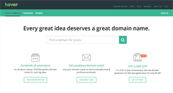 Desktop Screenshot of hover.com