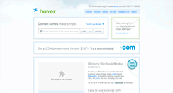 Desktop Screenshot of macbreak.hover.com
