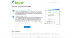 Desktop Screenshot of firstdomain.hover.com